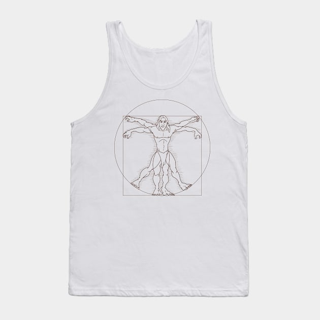 Vitruvian son of man Tank Top by jasesa